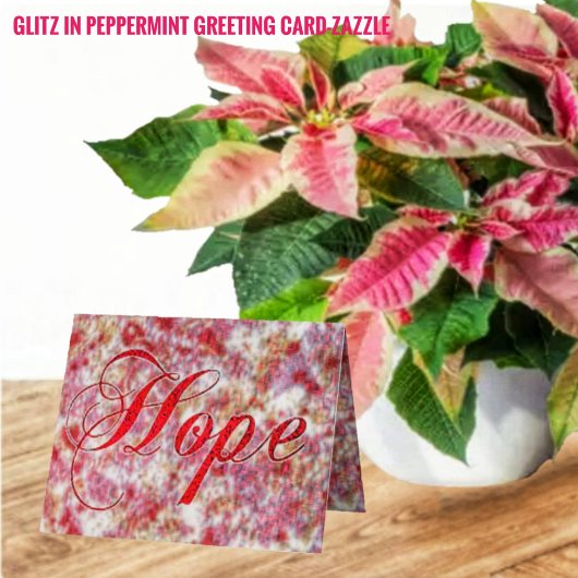Glitz in Peppermint Feestdagen Kaart
