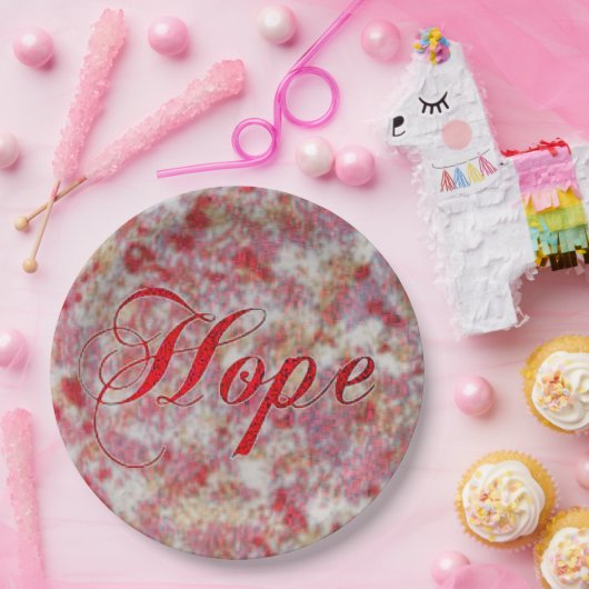 Glitz in Peppermint Paper-Bord Papieren Bordje (Feest)