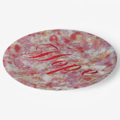 Glitz in Peppermint Paper-Bord Papieren Bordje (Gekanteld)