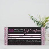 Glitz Jewelry Bling Diamond Gift Certificate (Staand voorkant)