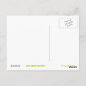 Glitz Limoen "STAR"-briefkaart Briefkaart (Achterkant)