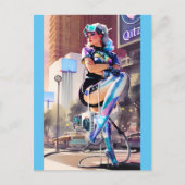 Glitz, Qitz en Glamour Ken Gage Art Briefkaart (Voorkant)