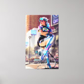 Glitz, Qitz en Glamour Ken Gage Art Canvas Afdruk (Voorkant)