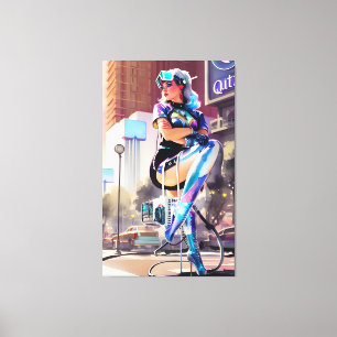 Glitz, Qitz en Glamour Ken Gage Art Canvas Afdruk