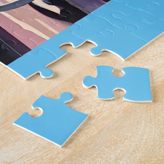 Glitz, Qitz en Glamour Ken Gage Art Legpuzzel (Zijkant)