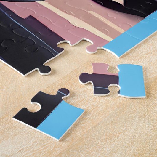 Glitz, Qitz en Glamour Ken Gage Art Legpuzzel (Zijkant)