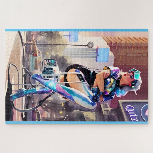 Glitz, Qitz en Glamour Ken Gage Art Legpuzzel (Horizontaal)