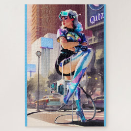 Glitz, Qitz en Glamour Ken Gage Art Legpuzzel