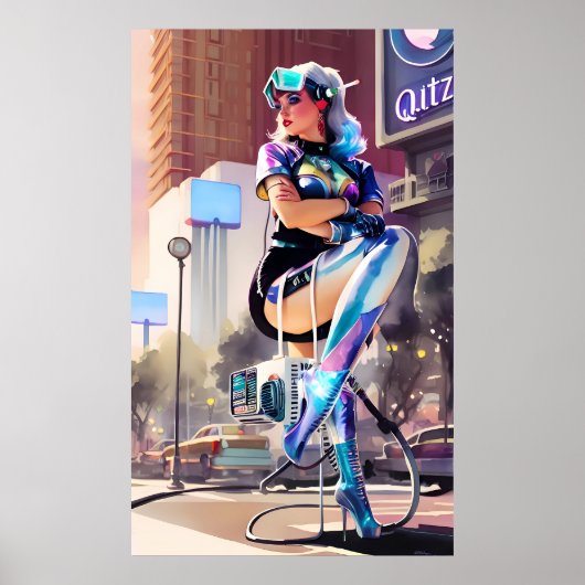Glitz, Qitz en Glamour Ken Gage Kunst Poster (Voorkant)