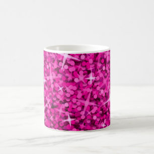 Glitz roze mok