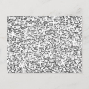 Glitz "Silver" briefkaart
