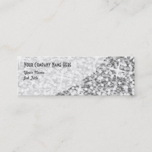 Glitz "Silver" Curve visitekaartje skinny