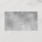 Glitz Silver Lace Visitekaartje (Achterkant)