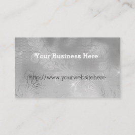 Glitz Silver Lace Visitekaartje