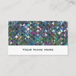 Glitz Tiles Multicolored 2 visitekaartje wit
