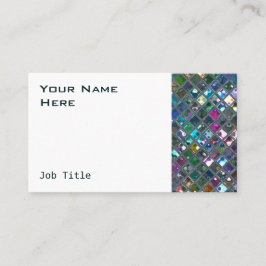 Glitz Tiles Multicolored 2 witte zijde Visitekaartje