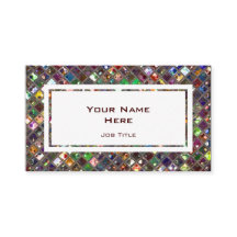 Glitz Tiles Multicolored witte rechthoek