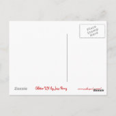 Glitz UK briefkaart (Achterkant)