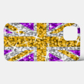 Glitz UK Gold iPhone hoesje (Achterkant (horizontaal))