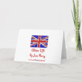 Glitz UK 'Happy Birthday' wenskaart Kaart (Achterkant)