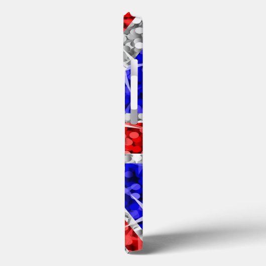 Glitz UK iPhone hoes (Achterkant / Links)