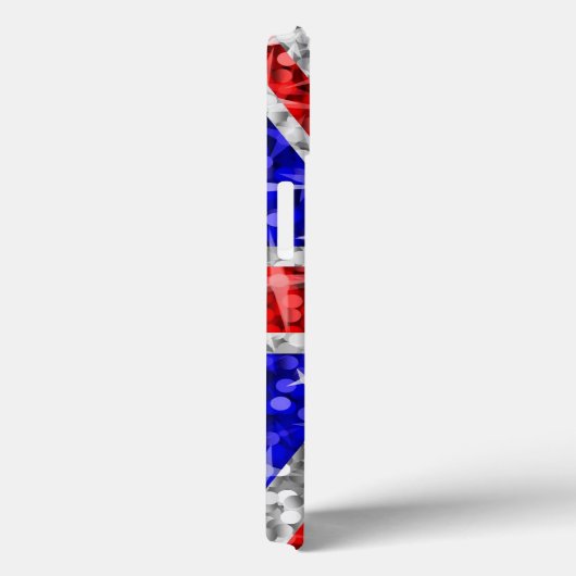 Glitz UK iPhone hoes (Achterkant / Rechts)