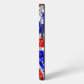Glitz UK iPhone hoes Hoesje (Linkerkant)
