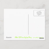 Glitz UK Limoen briefkaart (Achterkant)