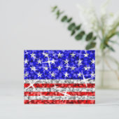 Glitz USA briefkaart (Staand voorkant)