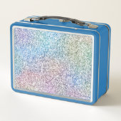 Glitzy Aqua Sparkle Unicorn (Achterkant)