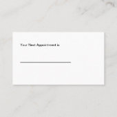 Glitzy Beauty Visitekaartjes Afsprakenkaartje (Achterkant)