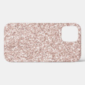 Glitzy Blush Pink Glitter          Case-Mate iPhone Case (Achterkant (horizontaal))