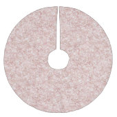 Glitzy Blush Pink Glitter Christmas Kerstboom Rok (Voorkant)