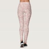 Glitzy Blush Pink Glitter   Leggings (Achterkant)