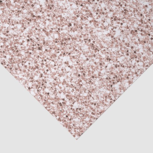 Glitzy Blush Pink Glitter     Tissuepapier (Detail)
