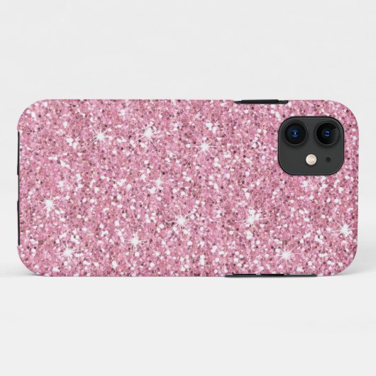 Glitzy Bubblegum Glitter Case-Mate iPhone Case (Achterkant (horizontaal))