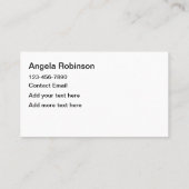 Glitzy Classy Hair Beauty Visitekaartjes (Achterkant)