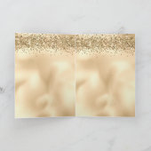 Glitzy Confetti Glitter Sparkle Kaart (Binnen)