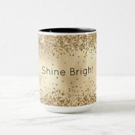 Glitzy Confetti Glitter Sparkle Mok