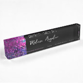 Glitzy Dames Bling Monogram Naambordje