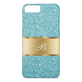 Glitzy Dames Monogram Case-Mate iPhone Case (Achterkant)