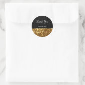 Glitzy dank u Sticker Labels (Tas)
