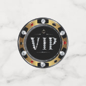 Glitzy Diamond VIP Poker Chips Table Confetti (Kleine voorkant)