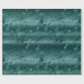 Glitzy Emerald Green Ombre Marble Cadeaupapier (Vlak)
