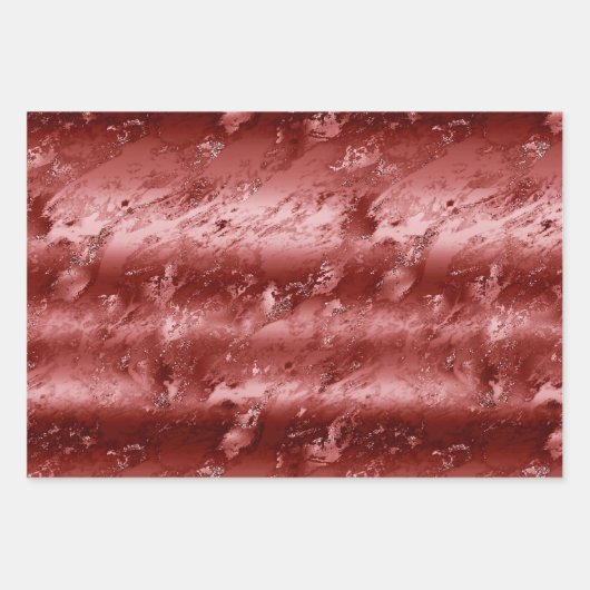 Glitzy Emerald Green Ombre Marble Inpakpapier Vel (Voorkant 2)