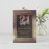 Glitzy Folie | Golden Bronze Copper 21 en Legal Kaart (Staand voorkant)