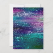 Glitzy Folie | Holografische iriserende ombre douc Kaart (Achterkant)