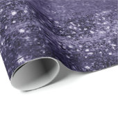 Glitzy Folie | Magenta Hot Pink Blush Faux Shimmer Cadeaupapier (Rol Hoek)