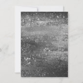 Glitzy Folie | Platinum Silver Shine 1e Communie Kaart (Achterkant)