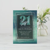 Glitzy Folie | Seafoam Iridescent 21 en Legal Kaart (Staand voorkant)